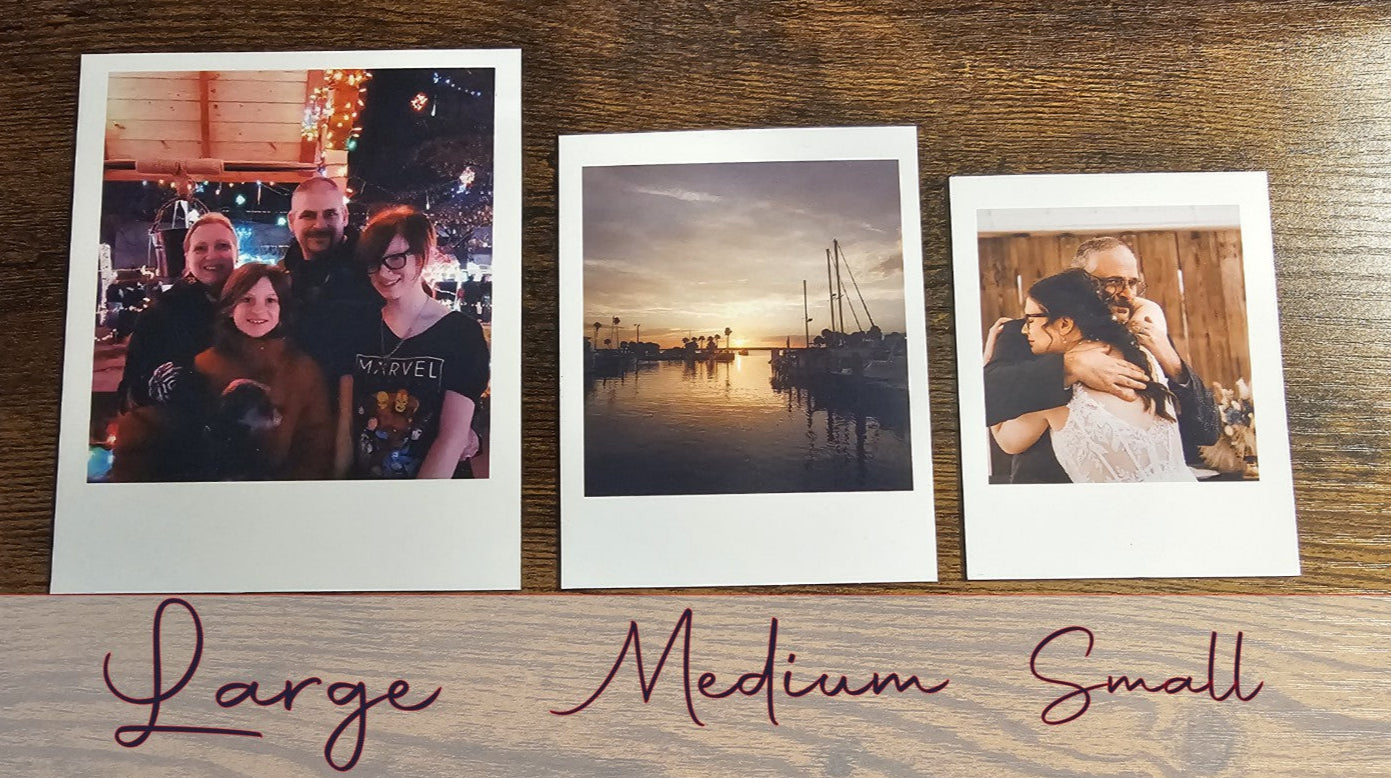 Photo Magnets Polaroid Small (2.75x3.5in)