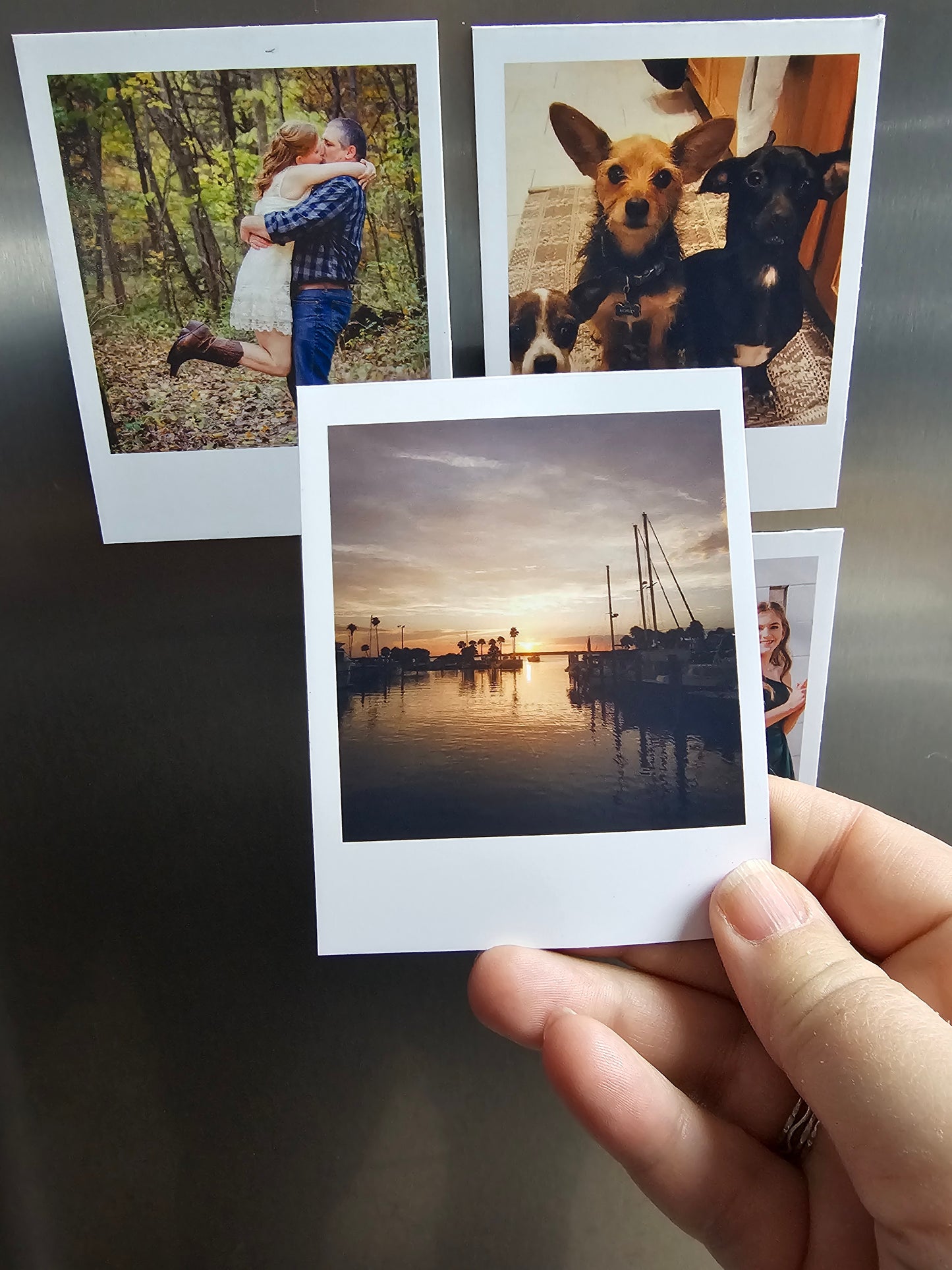 Photo Magnets Polaroid Medium (3.25x4in)