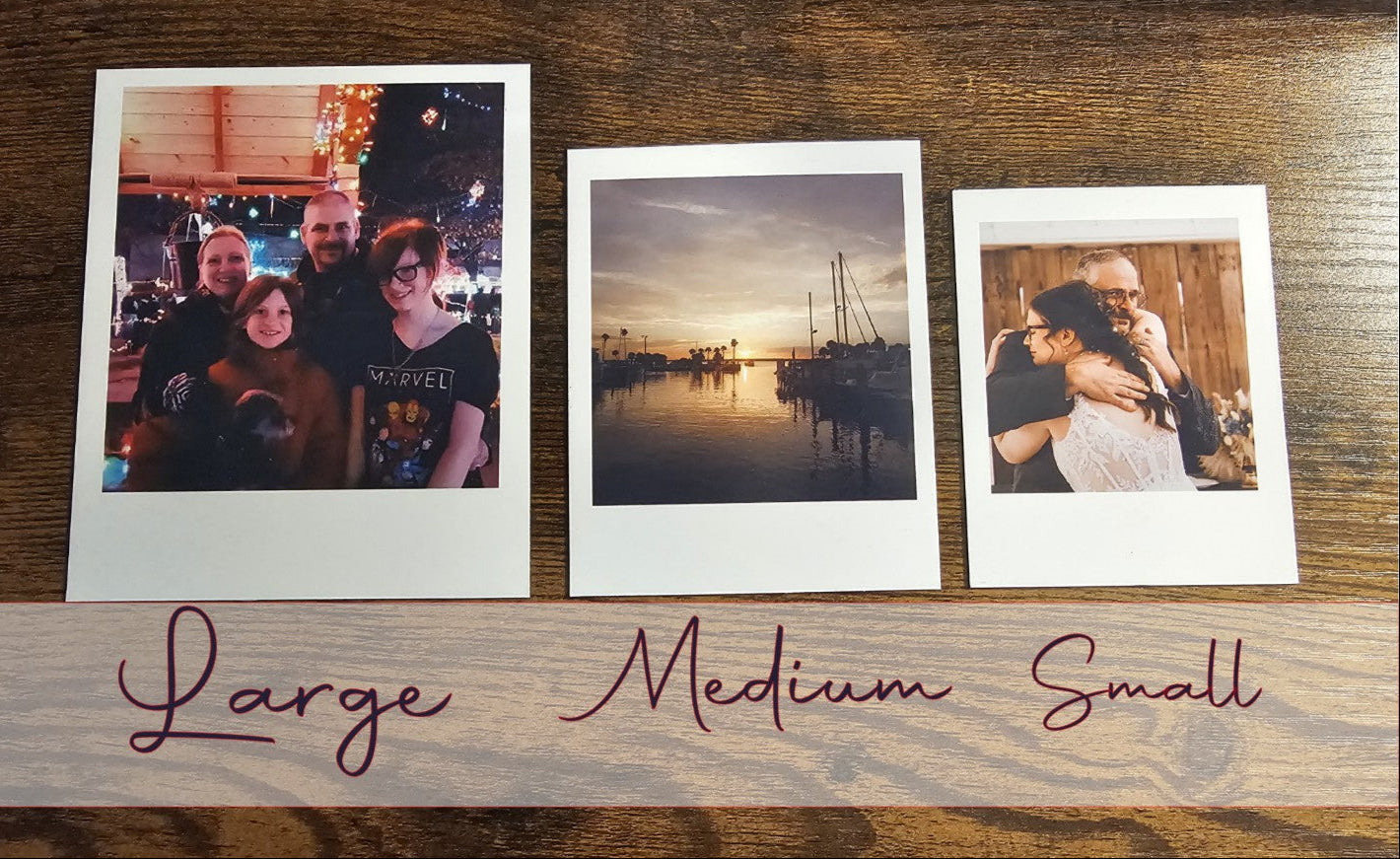 Photo Magnets Polaroid Large (4x5in)