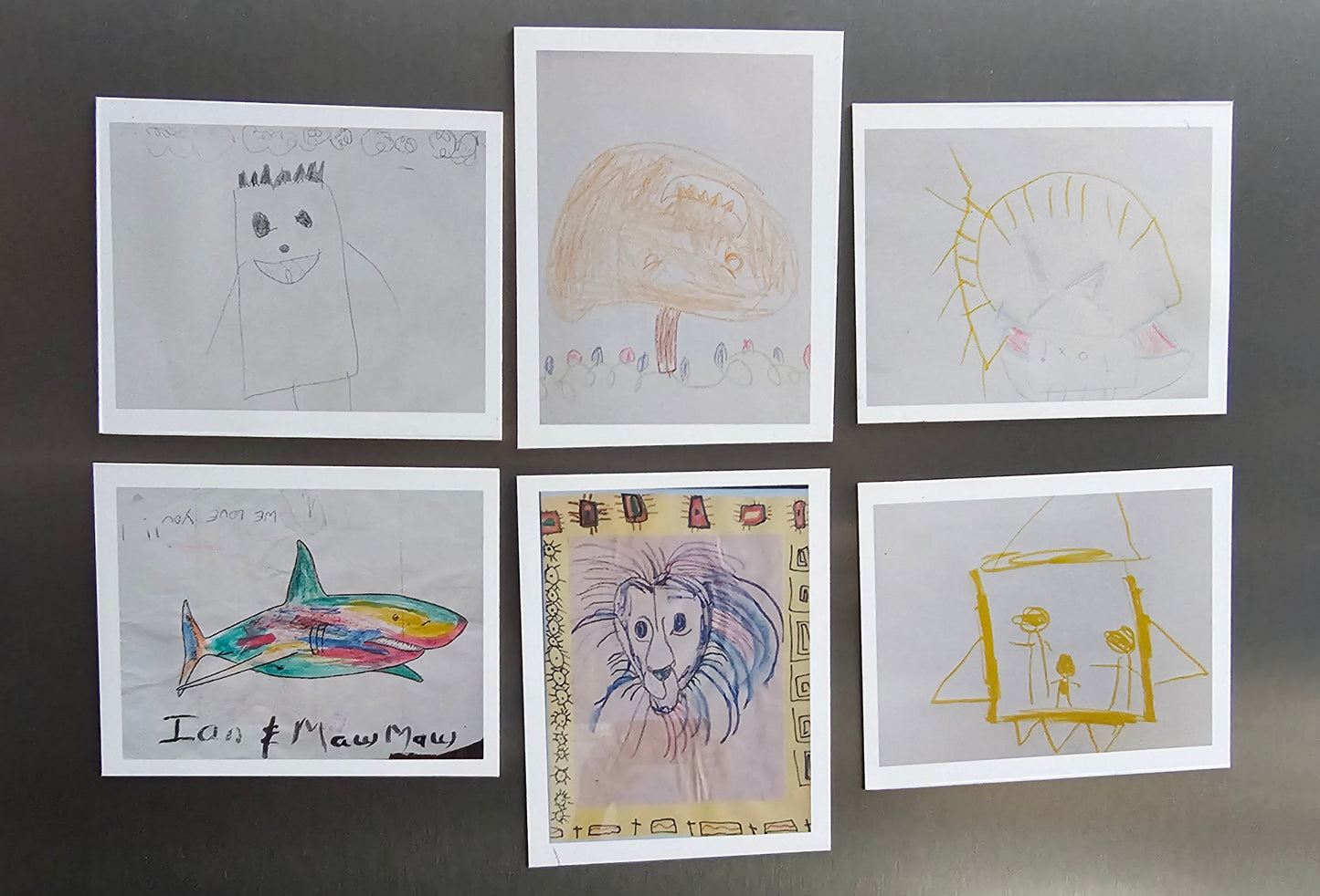 Photo Magnets Drawings (3.5x2.75)